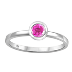 Pink Topaz Ring