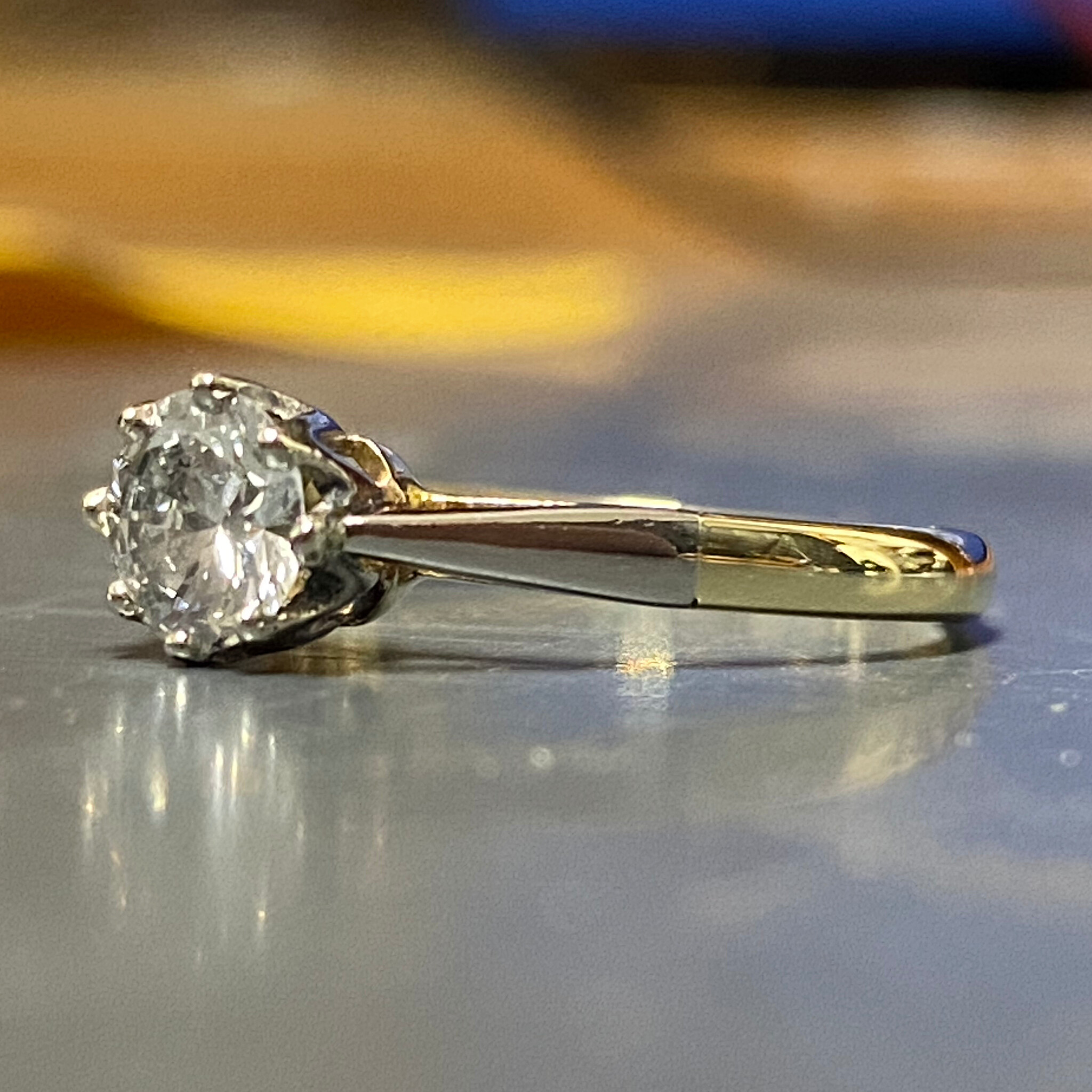 Ring after cleaning and polishing