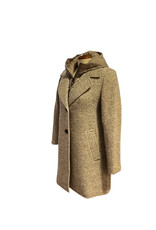 SPORTCRAFT 2013-13 12 Taupe Wool Blend Coat