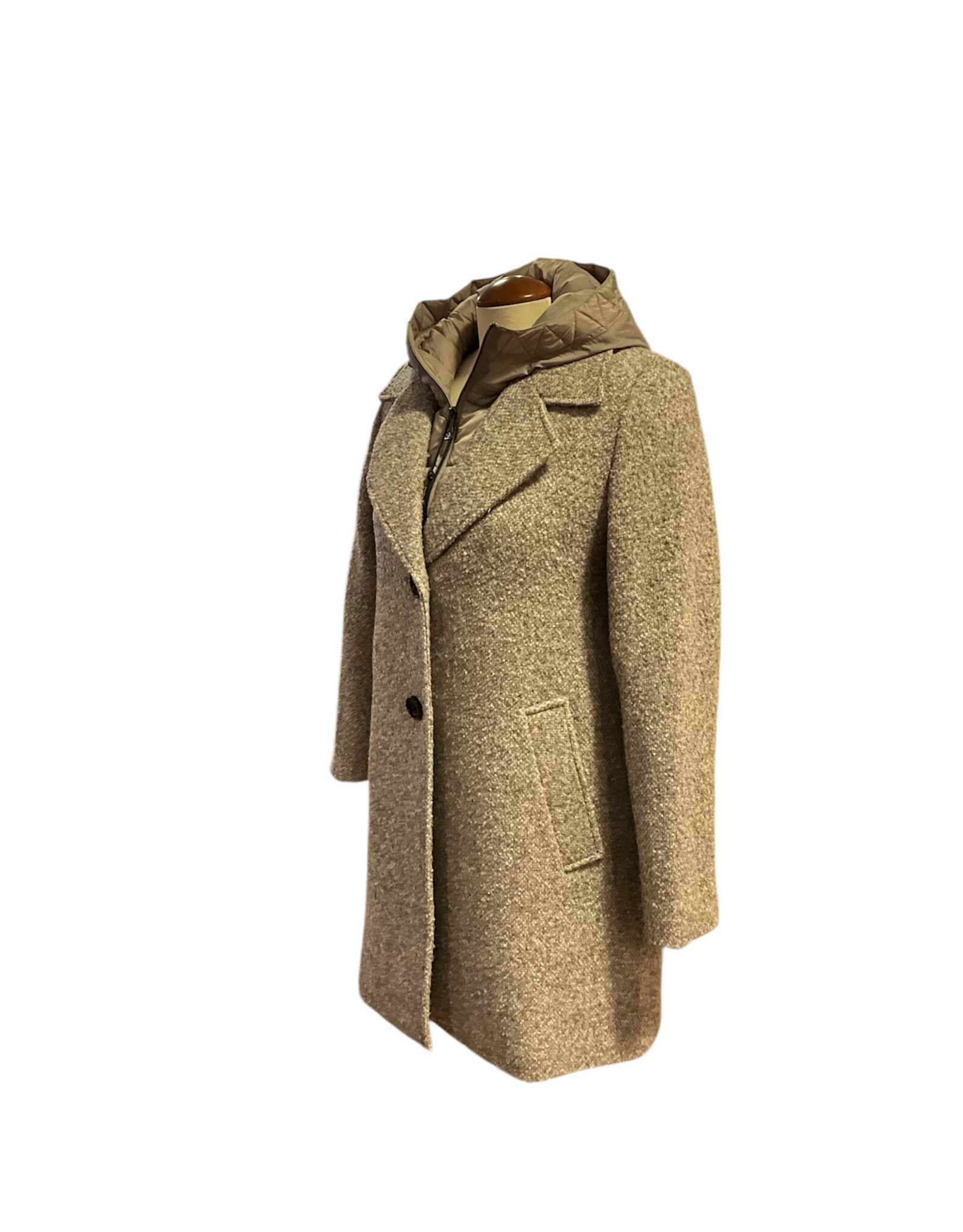 SPORTCRAFT 2013-13 12 Taupe Wool Blend Coat