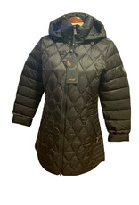 SPORTCRAFT 2041-62 90 Black  Lt Downfilled Coat