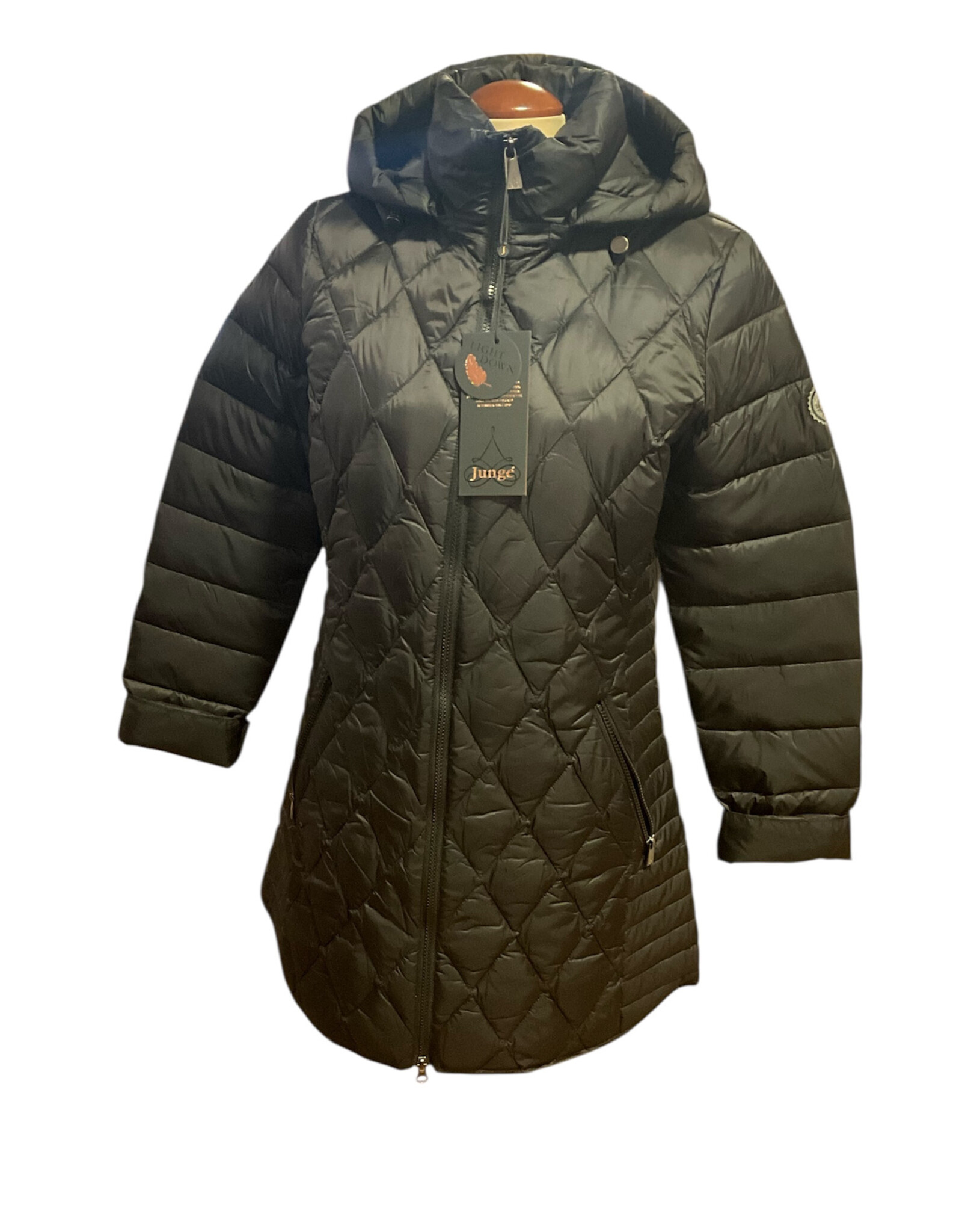 SPORTCRAFT 2041-62 90 Black  Lt Downfilled Coat