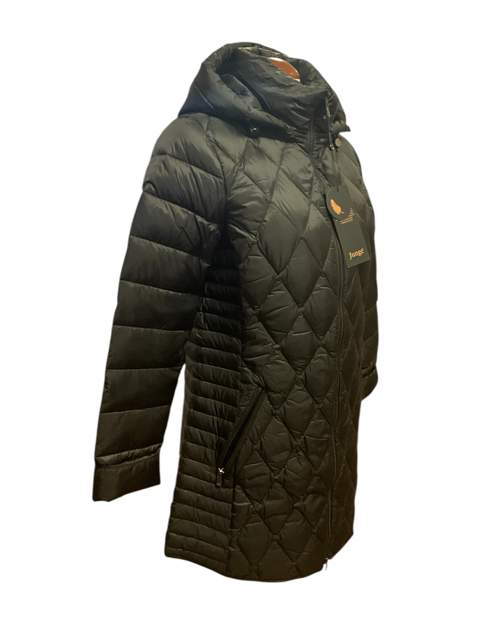 SPORTCRAFT 2041-62 90 Black  Lt Downfilled Coat