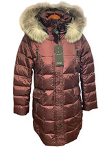 SPORTCRAFT 2060-65 38 Burgundy Downfilled W/F Coat