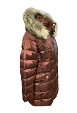 SPORTCRAFT 2060-65 38 Burgundy Downfilled W/F Coat