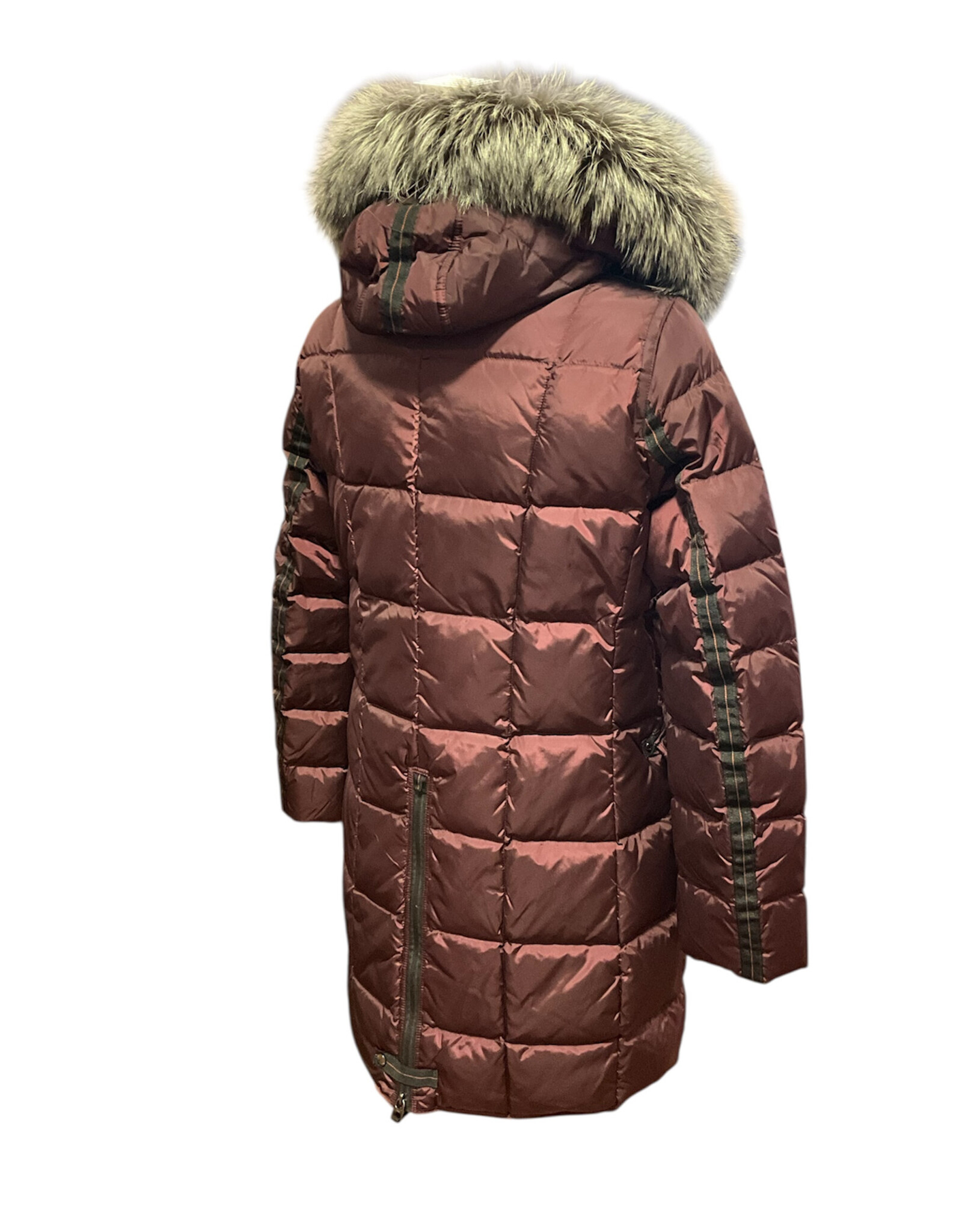 SPORTCRAFT 2060-65 38 Burgundy Downfilled W/F Coat