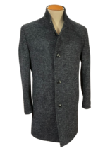 BUGATTI 821400-84200 380 Navy Wool Bld Bugatti Coat