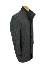 BUGATTI 821400-84200 380 Navy Wool Bld Bugatti Coat