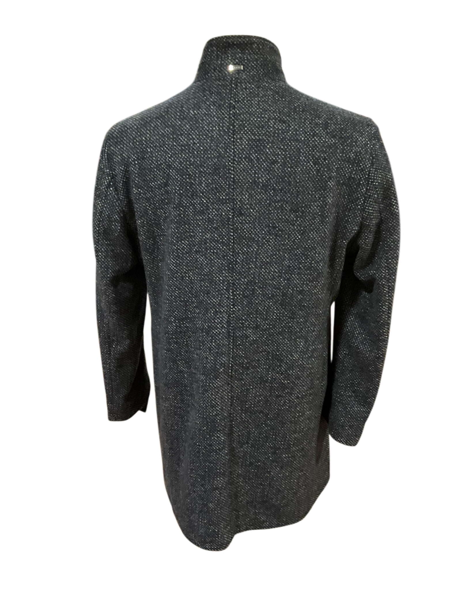 BUGATTI 821400-84200 380 Navy Wool Bld Bugatti Coat