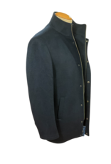 A Fish Named Fred 32-165/604 Navy Wool Blend Coat