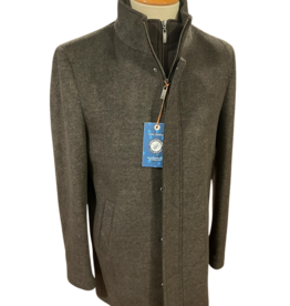 A Fish Named Fred 32-165/200 Brown Wool Blend Coat