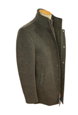 A Fish Named Fred 32-165/200 Brown Wool Blend Coat