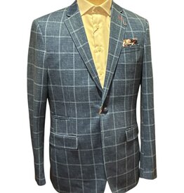A Fish Named Fred 33-102/604 Blue Check Sport Jacket