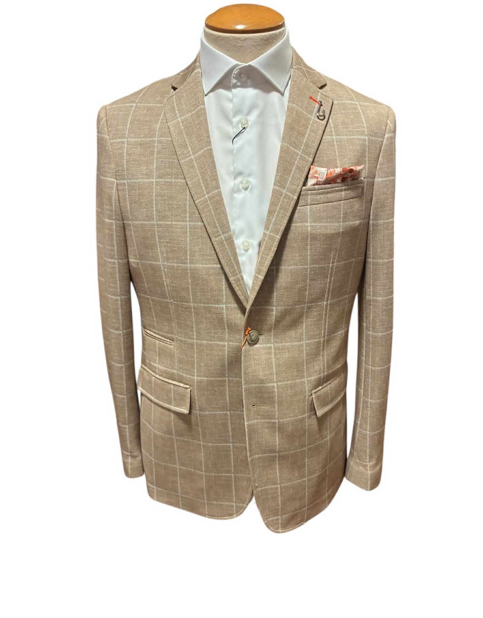 A Fish Named Fred 33-102/205 Sand Check Sport Jacket