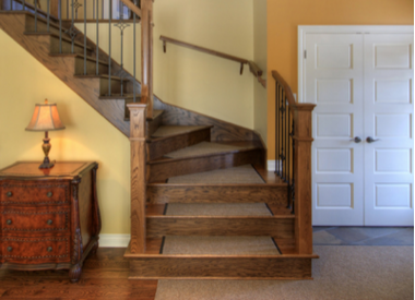 Ens. marches d'angle