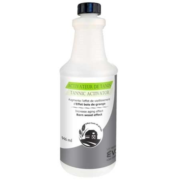 EVO Activateur de tanin - Apprêt pour effet bois de grange