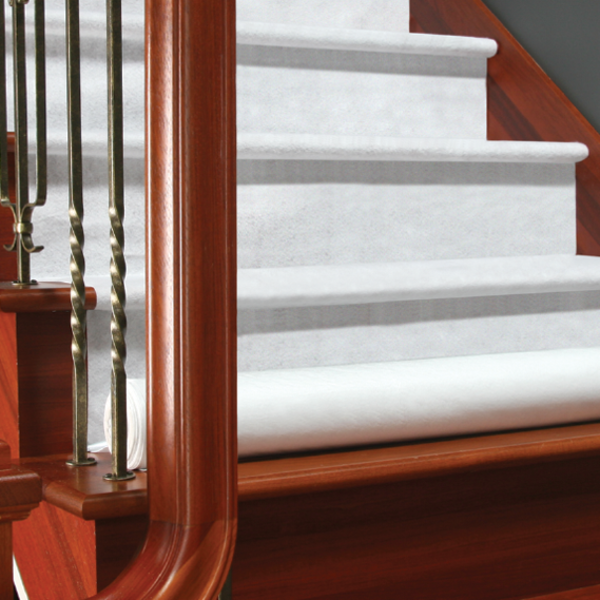 Toile de protection autocollante pour plancher