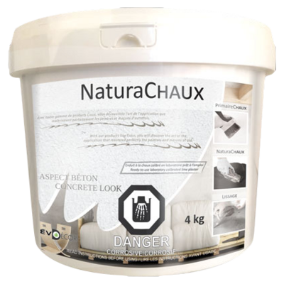 EVO NaturaChaux - Enduit de chaux pour effet béton