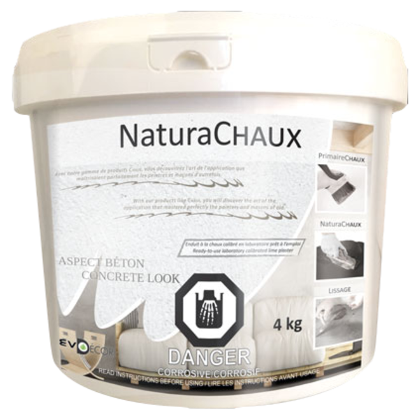 EVO NaturaChaux - Enduit de chaux pour effet béton