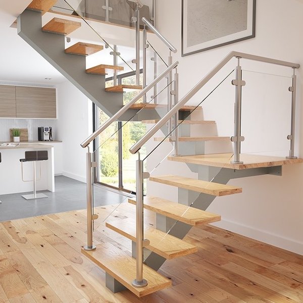 Limon central en acier peint Le Marché Du Bois inc. Limon central en acier peint Le Marché Du Bois inc.