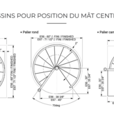 Prestige Métal Escalier en colimaçon