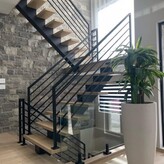 Prestige Métal Limon central en acier peint