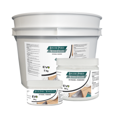 EVO Bouche-pores & pâte à bois en poudre