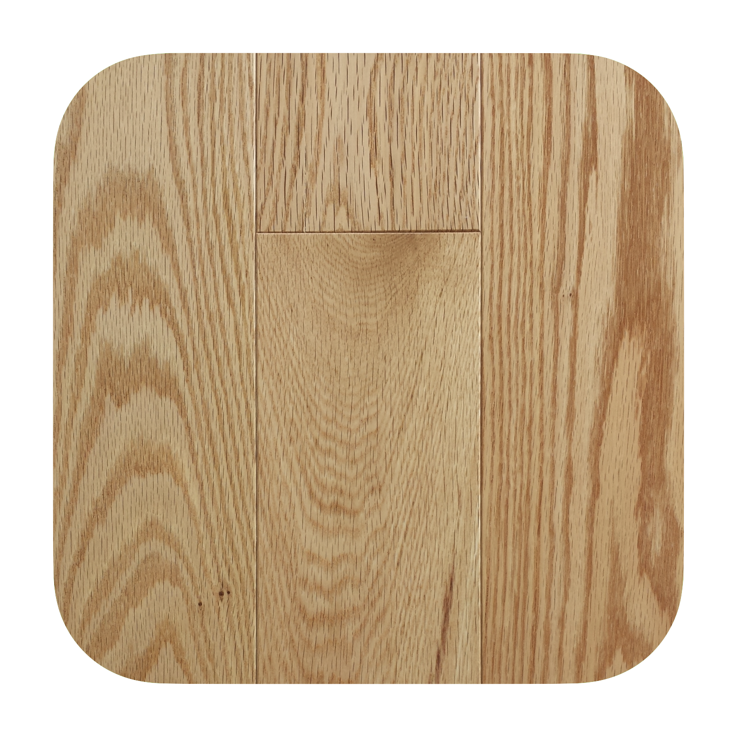 Plancher de chêne rouge huilé