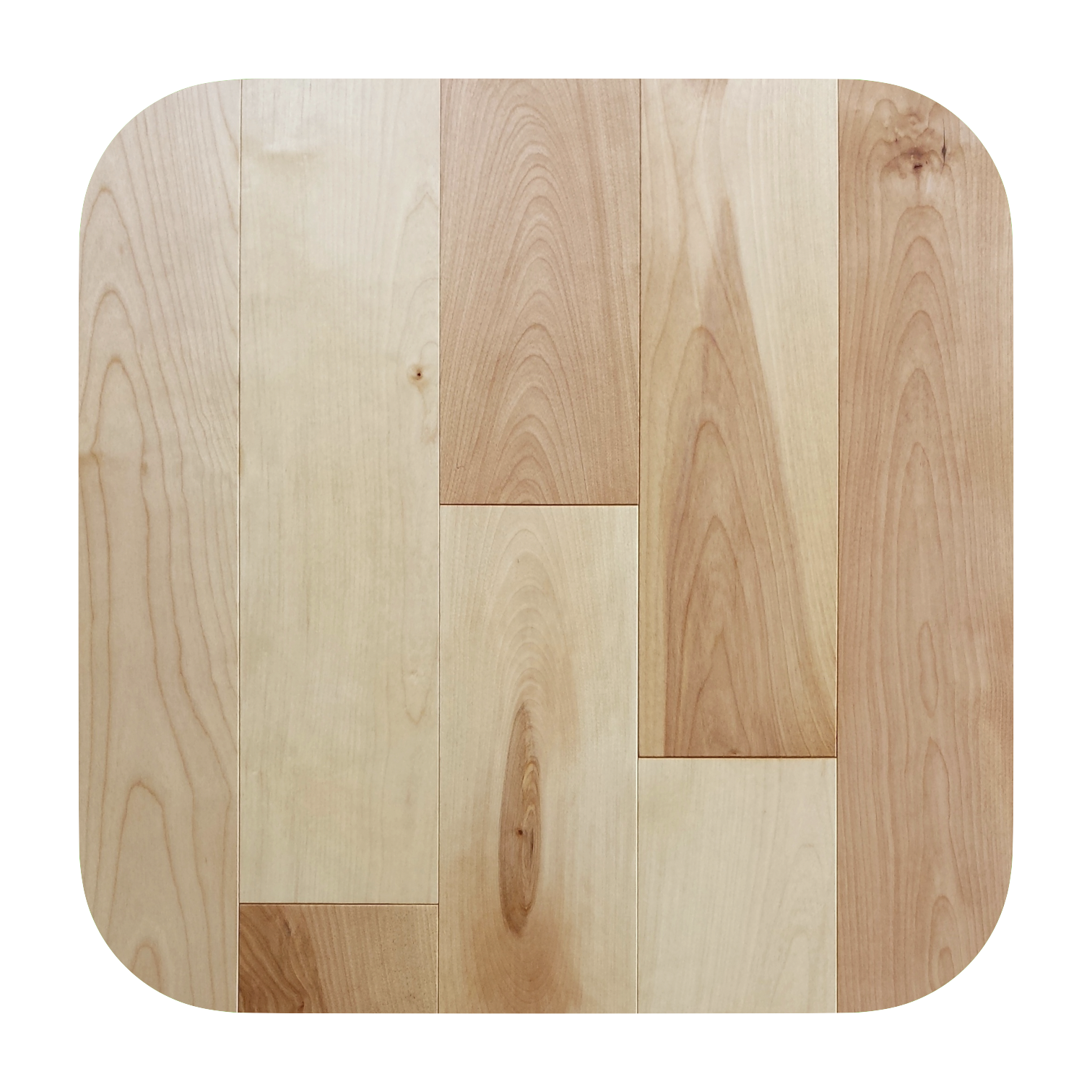 Plancher de merisier huilé