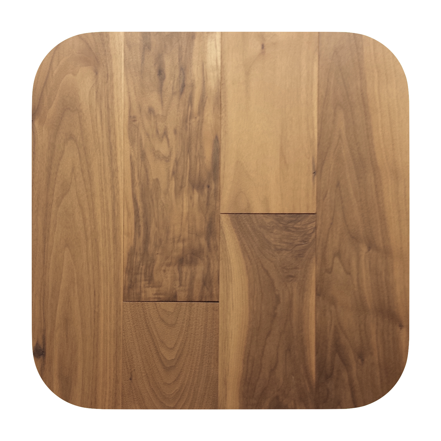 Plancher de noyer noir huilé