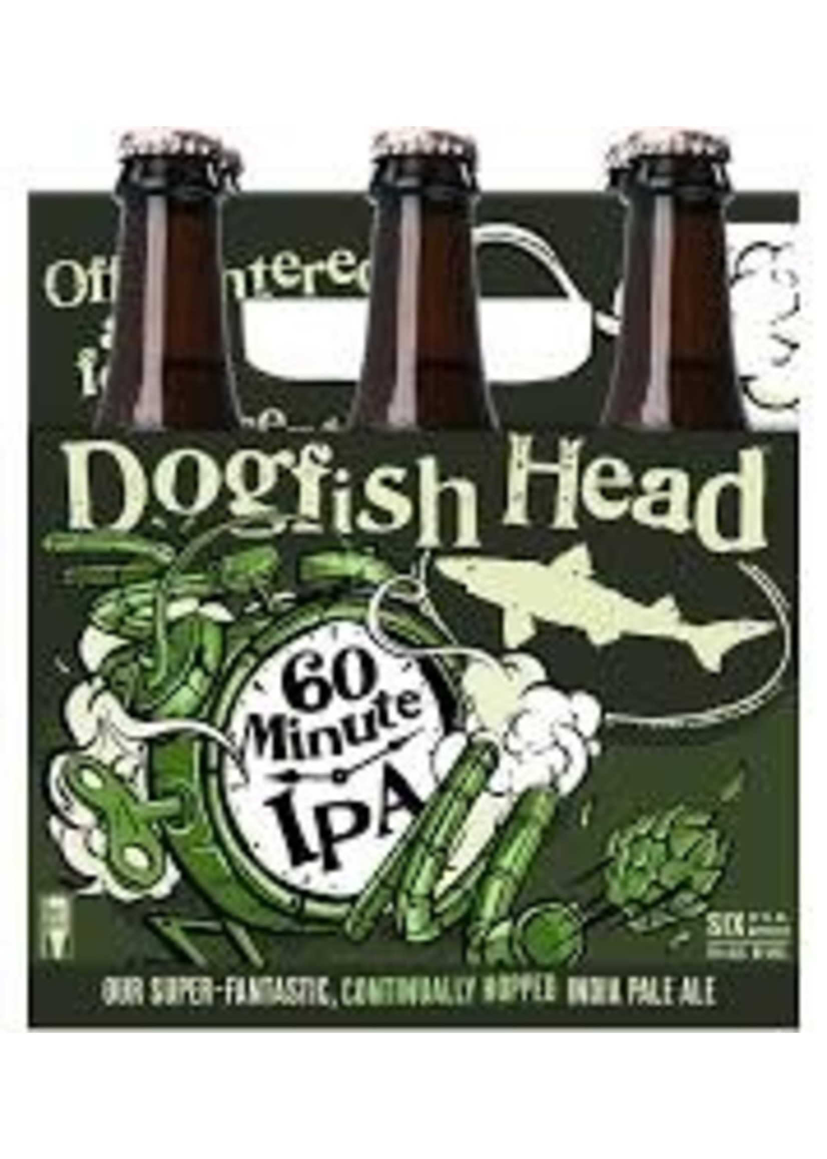 DOGFISH HEAD DOGFISH HEAD	60 MINUTE 6PK	CANS 12 OZ