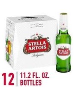 STELLA ARTOIS STELLA ARTOIS	12 - 11.2 OZ BOTTLES	(12PK)