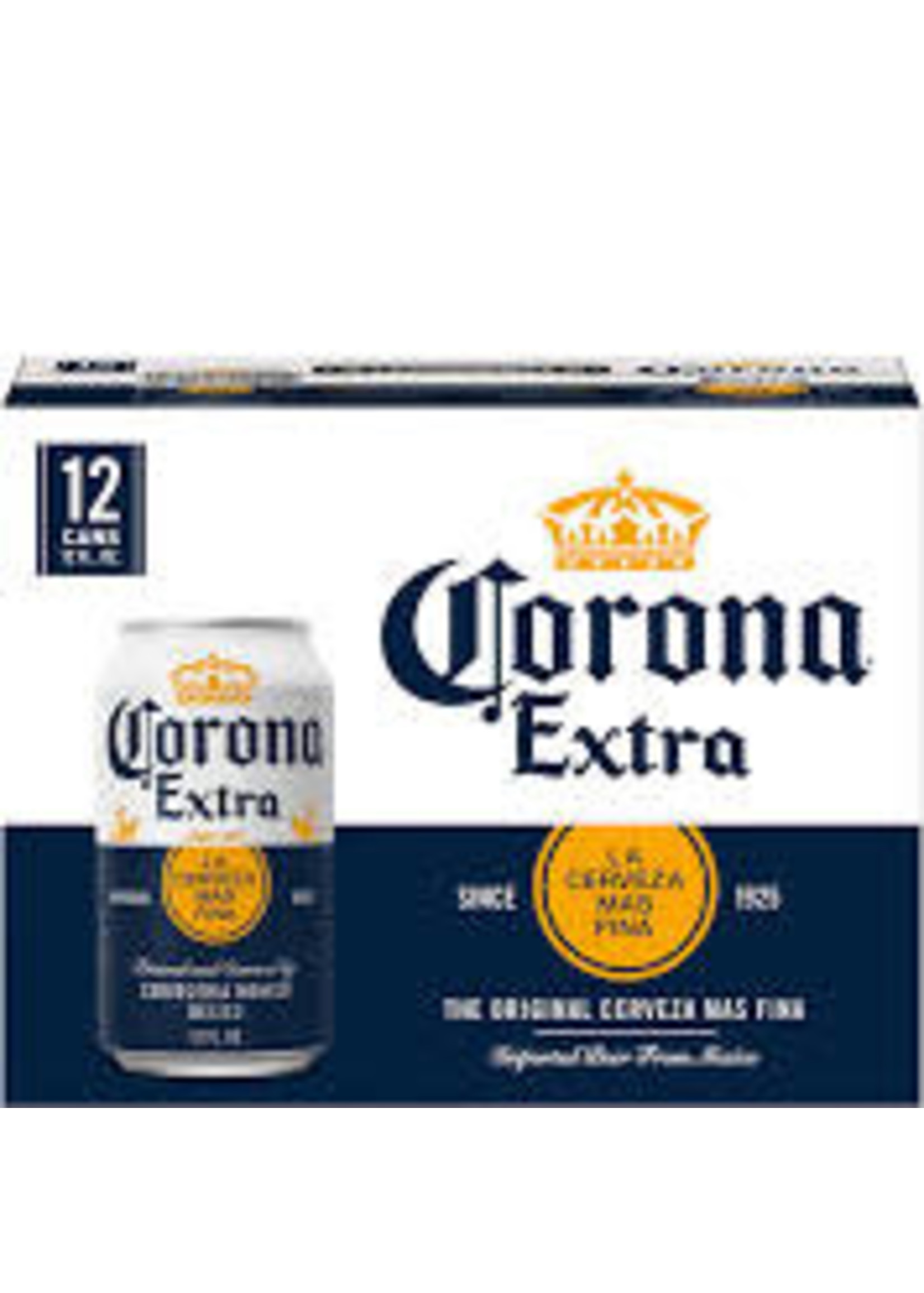 CORONA EXTRA CORONA EXTRA	12PK CANS	12 OZ