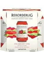 REKORDERLIG REKORDERLIG	STRAWBERRY-LIME CIDER 4PK	11.2 OZ
