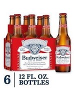 BUDWEISER BUDWEISER	6 - 12 OZ LONG NECK	(6PK)