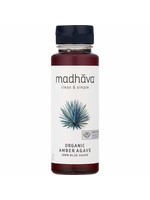 MADHAVA ORGANIC DARK AGAVE  SYRUP 11.75oz