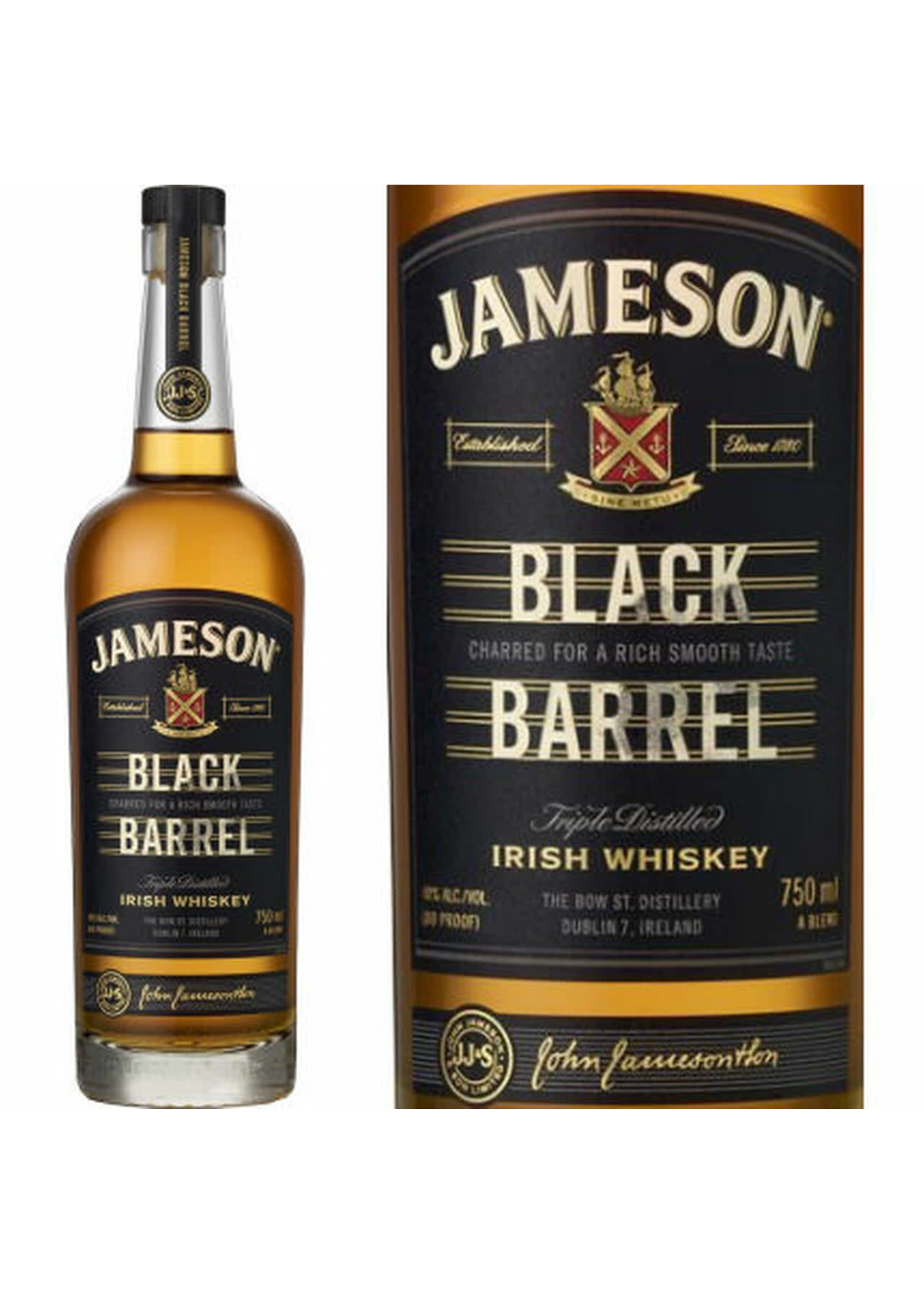 JAMESON JAMESON	BLACK BARREL	.750L