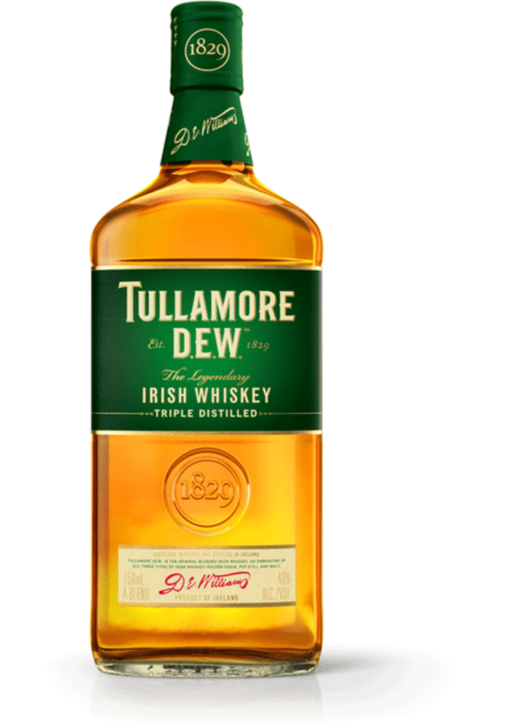 TULLAMORE DEW TULLAMORE DEW	IRISH WHISKEY 	.750L
