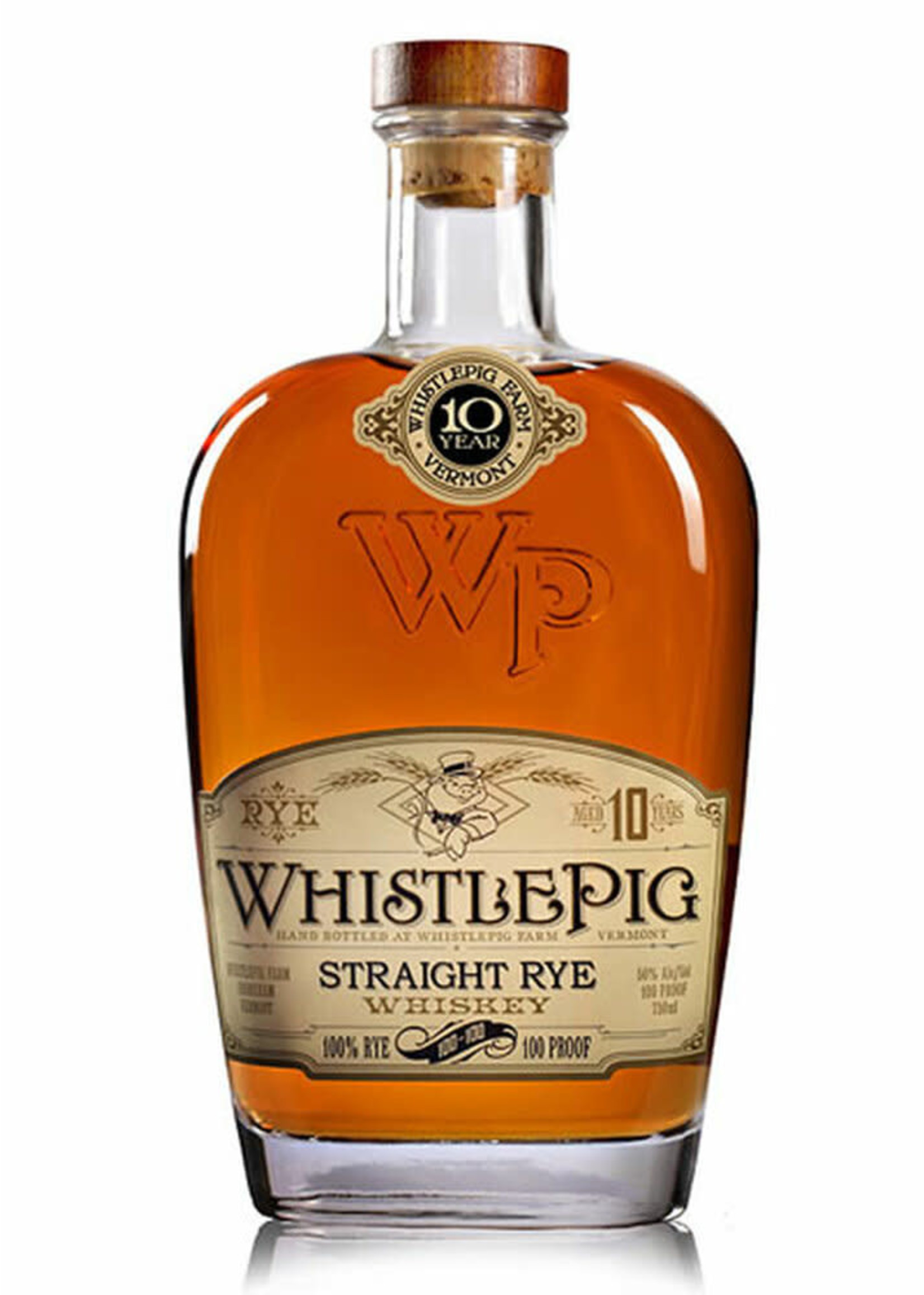 WHISTLE PIG WHISTLE PIG	10 YR SMALL BATCH RYE	.750L