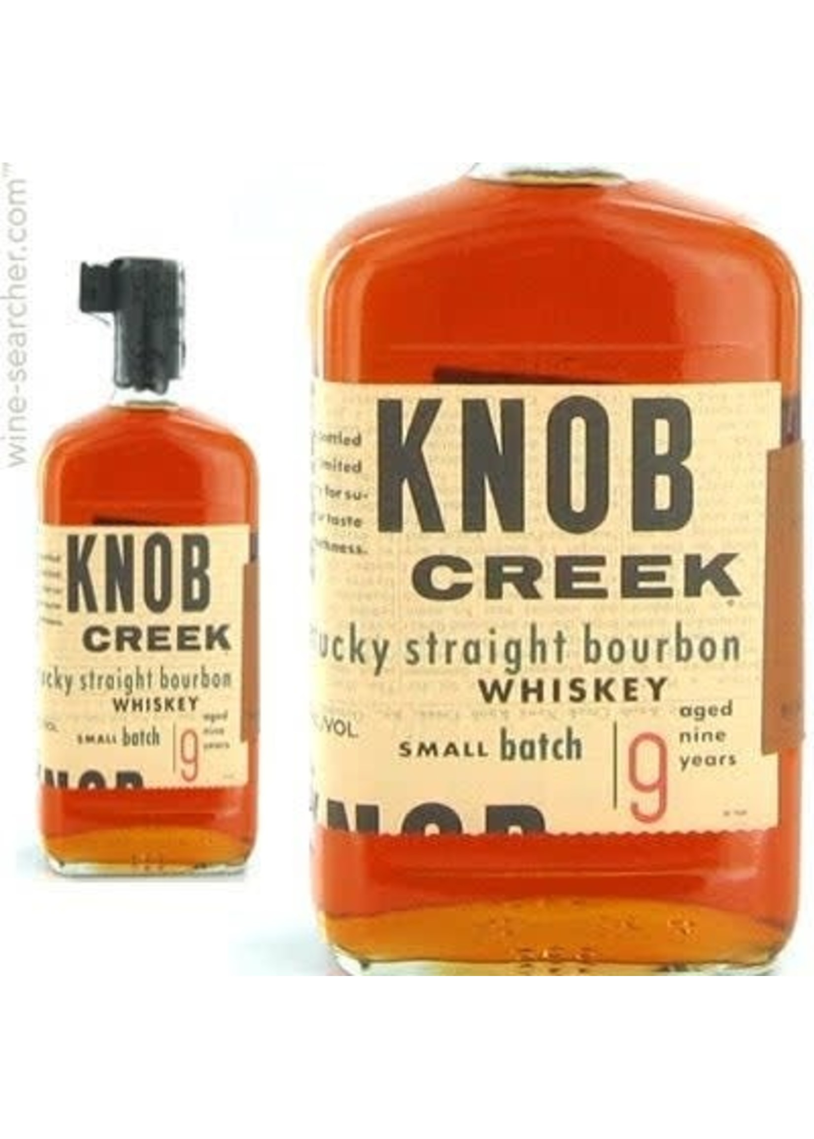 KNOB CREEK KNOB CREEK 9YR BOURBON 100PF 	.750L