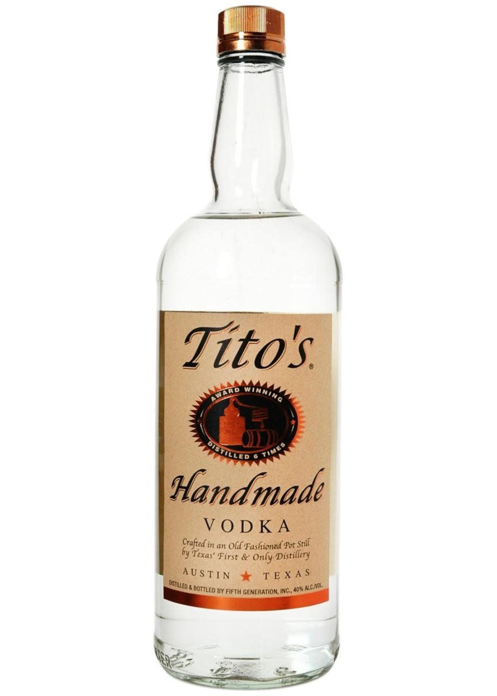 TITO'S TITO'S	HANDMADE	VODKA   1.0L