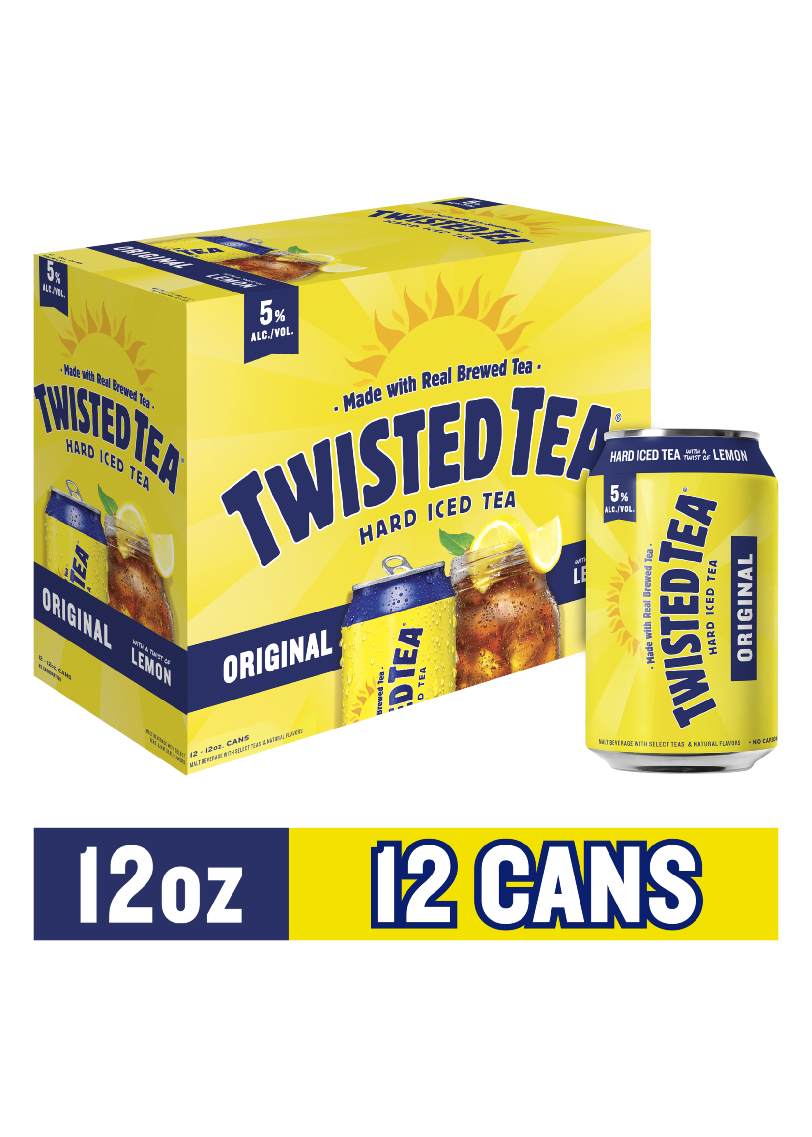 TWISTED TEA TWISTED TEA	ORIGINAL 12PK 12OZ CANS