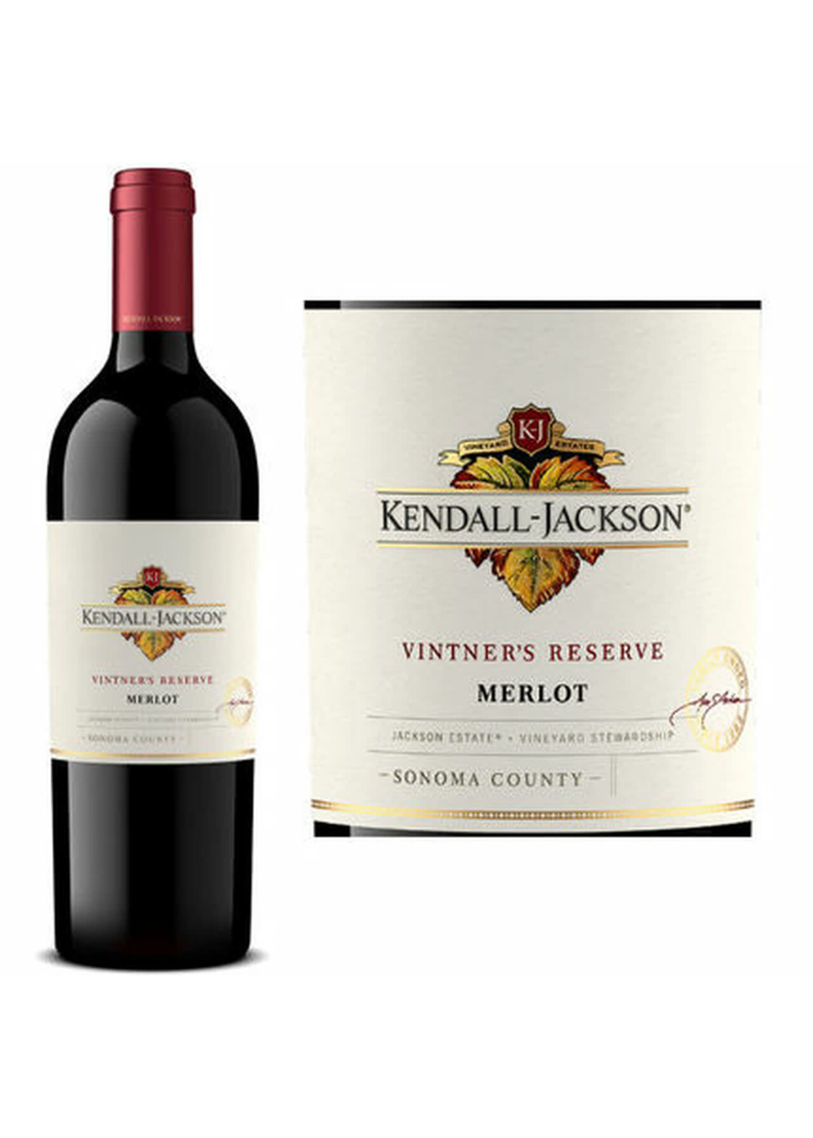 KENDALL JACKSON KENDALL JACKSON VR SONOMA MERLOT	.750L