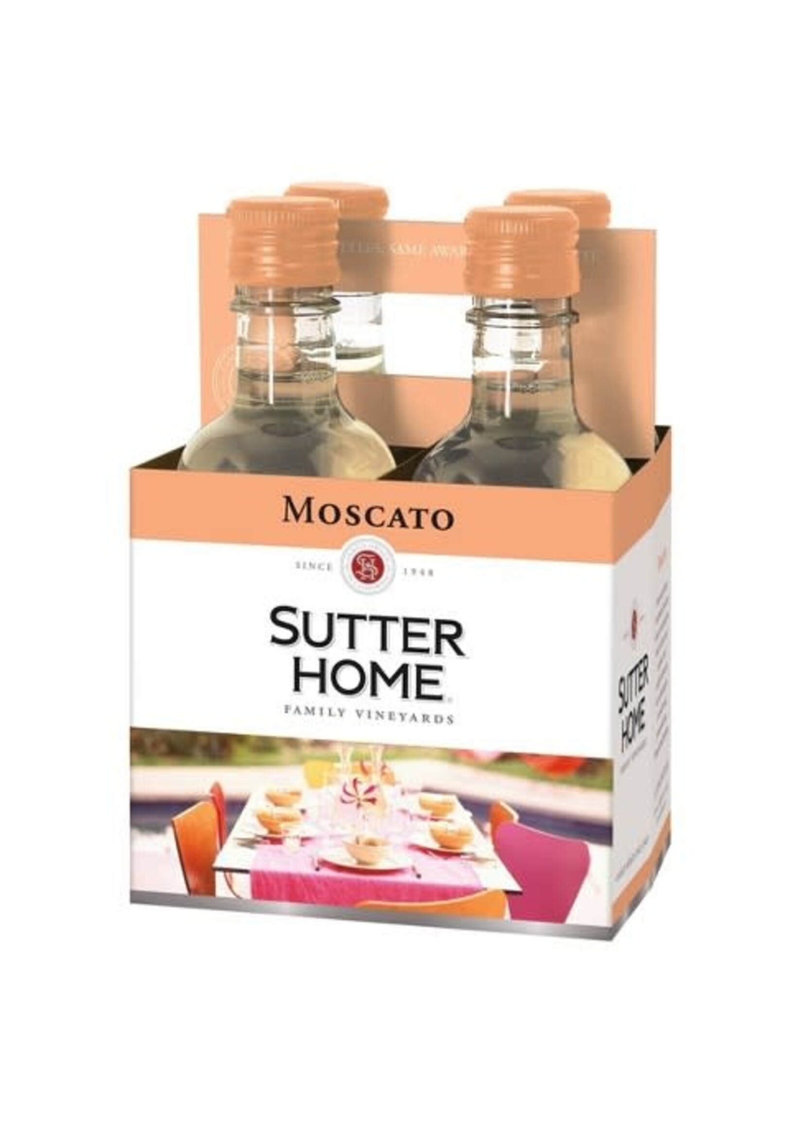 SUTTER HOME SUTTER HOME	MOSCATO	.187L 4PK
