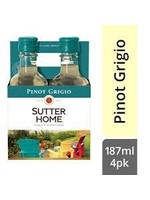 SUTTER HOME SUTTER HOME	PINOT GRIGIO	.187L