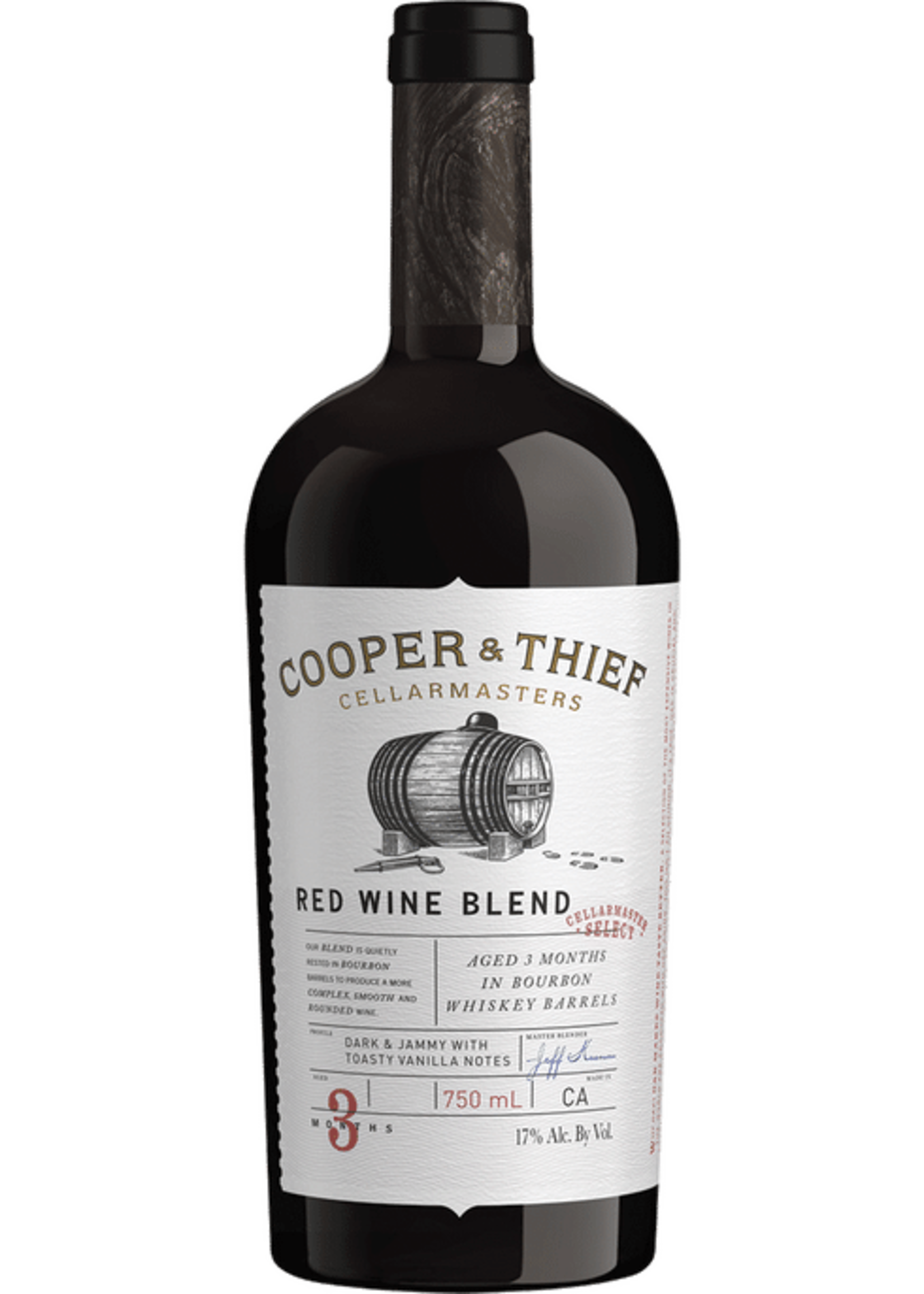 COOPER & THIEF BBN BARREL RED BLEND  .750L