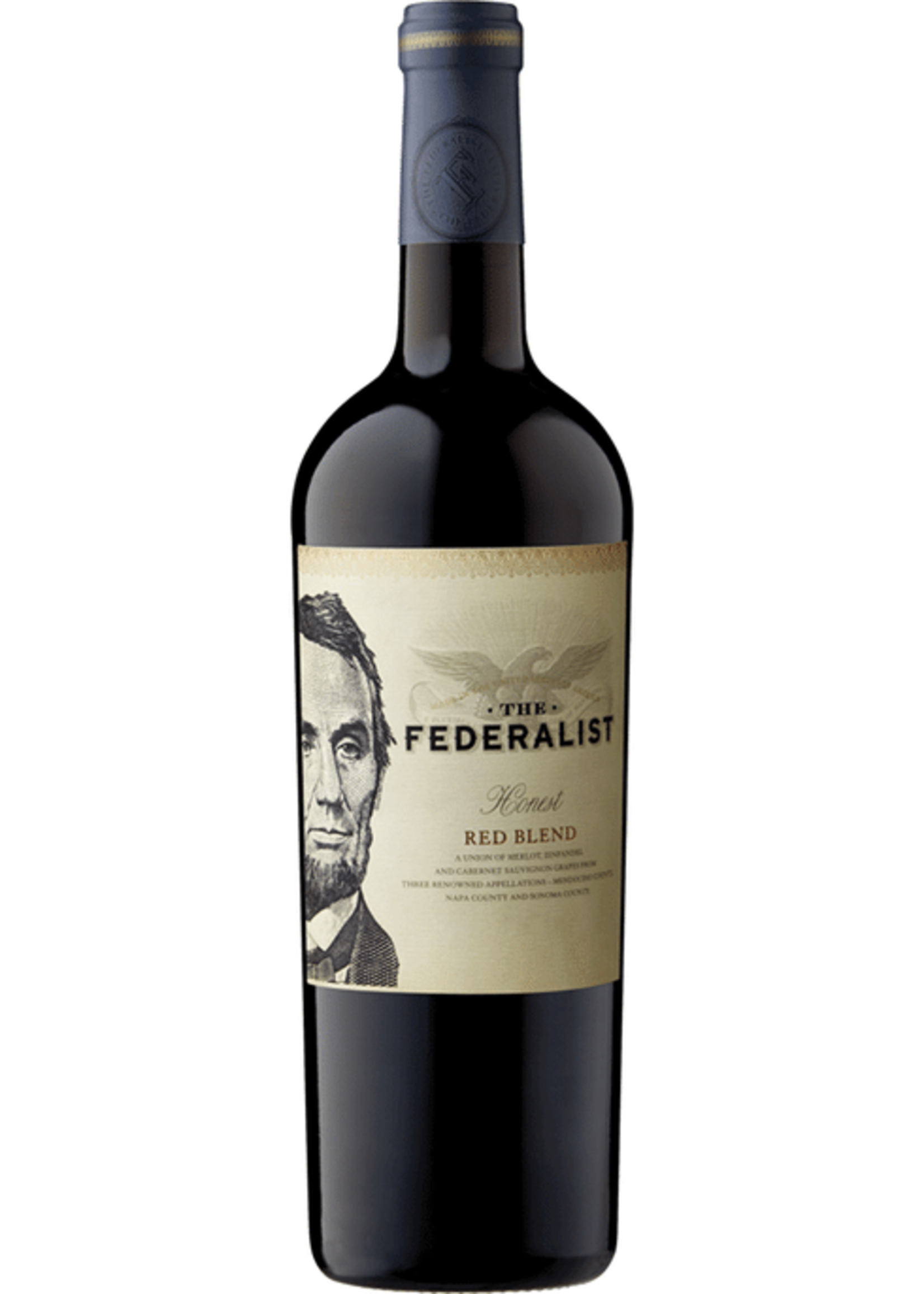 THE FEDERALIST THE FEDERALIST	HONEST RED BLEND	.750L