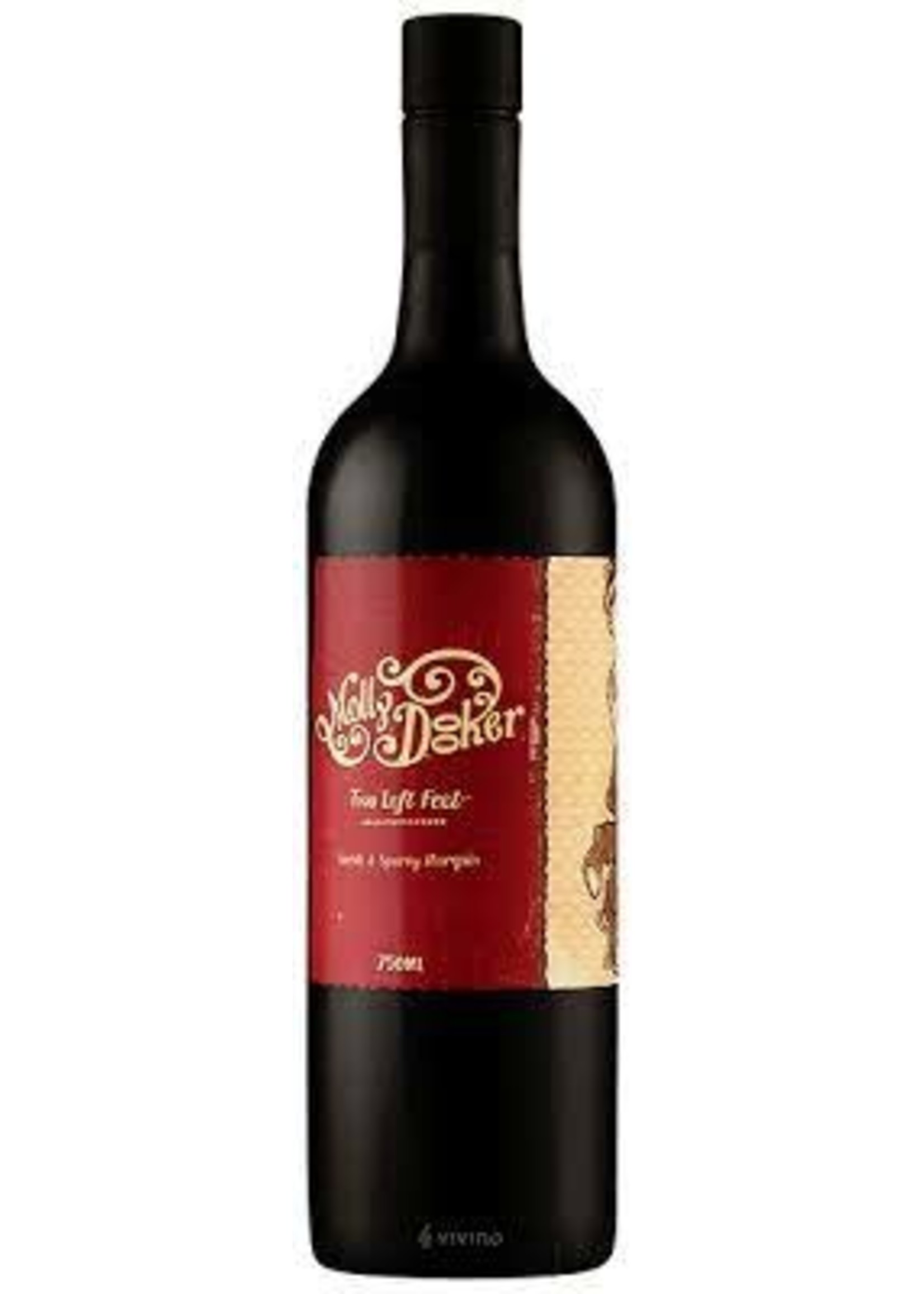 MOLLY DOOKER TWO LEFT FEET RED BLEND  .750L