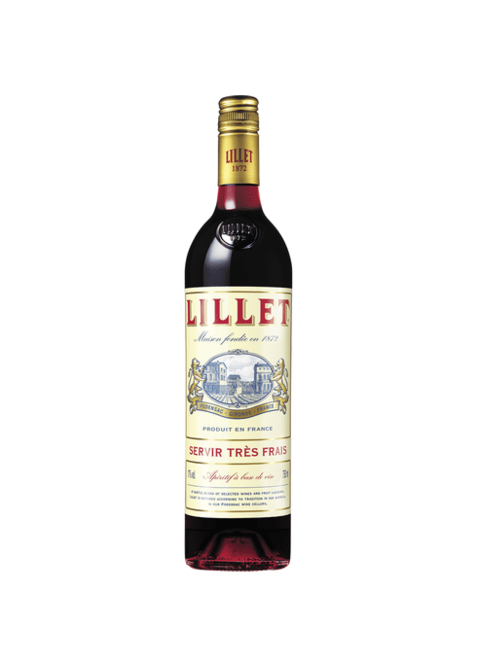 LILLET LILLET	WINE APERITIF ROUGE	.750L