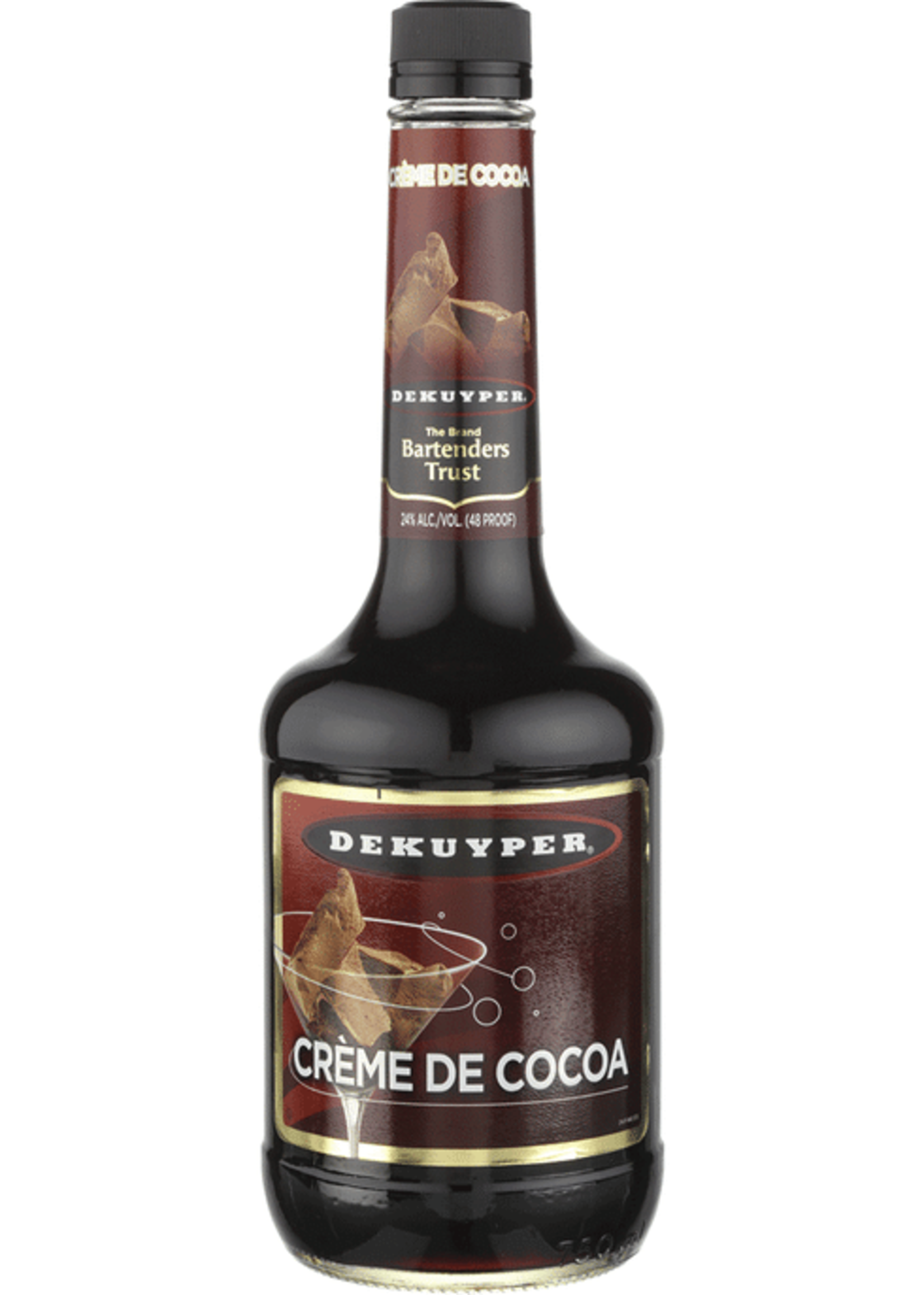 DEKUYPER DEKUYPER CREME DE CACAO - DARK	.750L